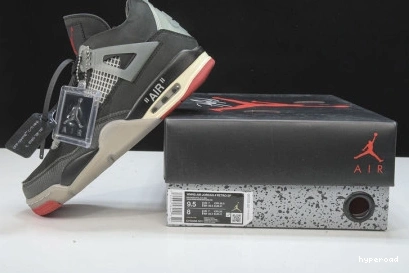 Hyperoad 2020 BLACK 4  'BRED' OF X AIR RED JORDAN 1217